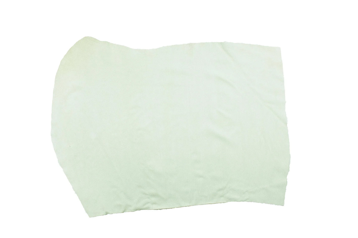 Trozo de piel serraje blanco - La Tendeta del Cuero