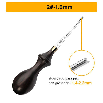 WUTA French style leather stitching chisels
