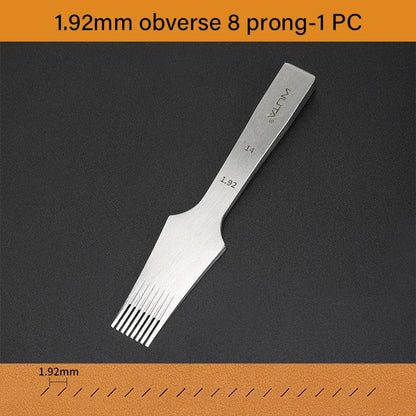 Small French-style WUTA pricking irons for leatherwork