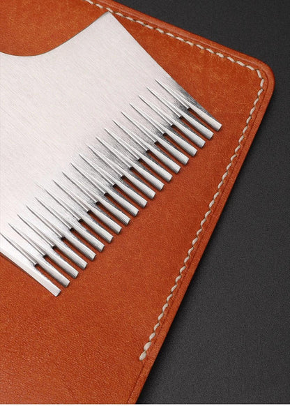 Tenedor 20 dientes para coser cuero estilo frances WUTA - La Tendeta del Cuero