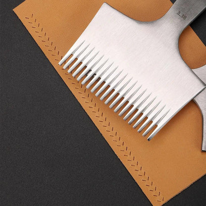 Tenedor 20 dientes para coser cuero estilo frances WUTA - La Tendeta del Cuero