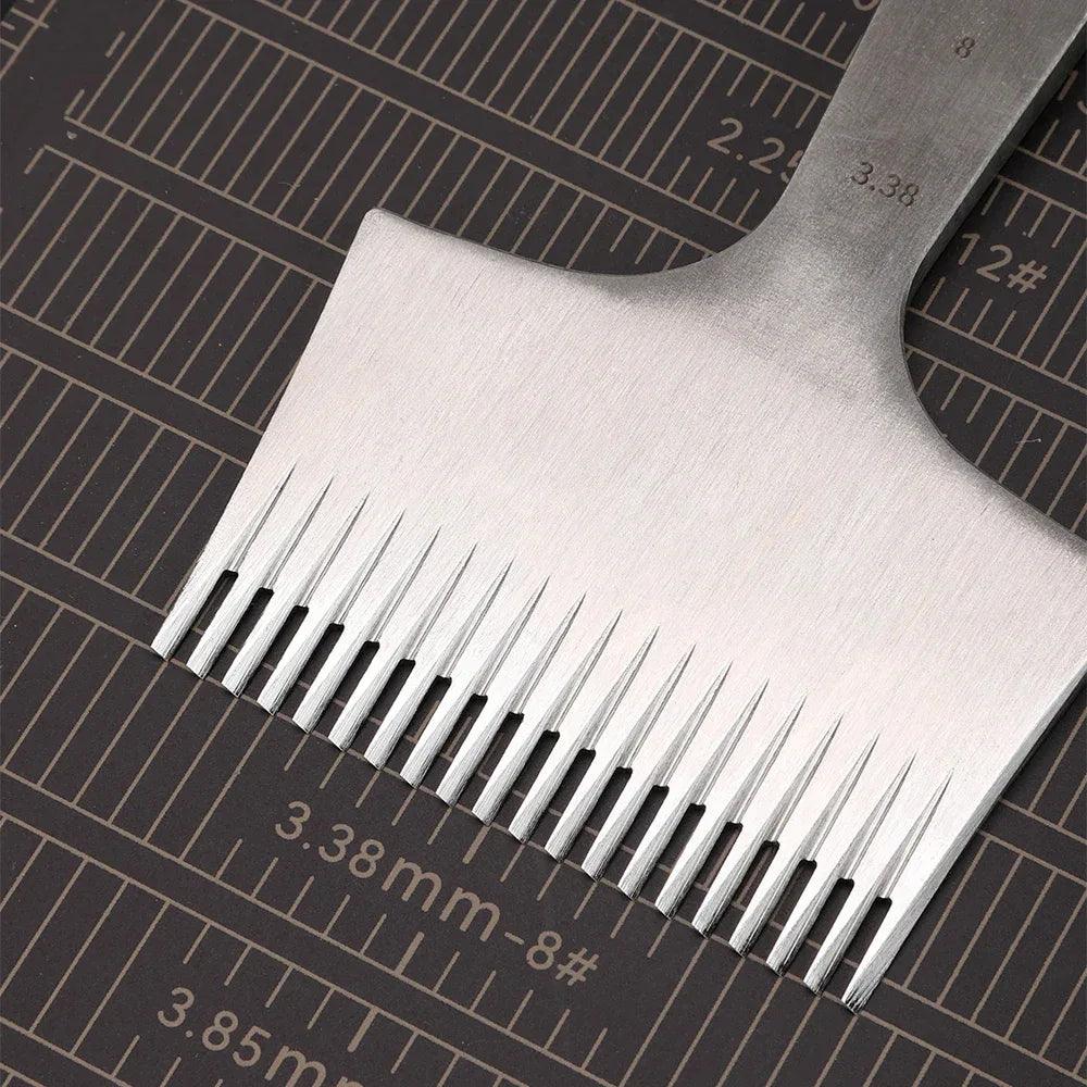 Tenedor 20 dientes para coser cuero estilo frances WUTA - La Tendeta del Cuero