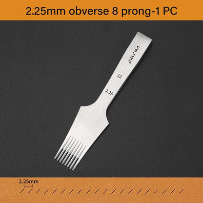 Small French-style WUTA pricking irons for leatherwork