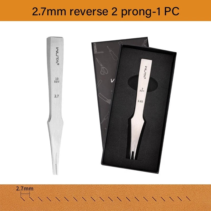 Tenedores para coser cuero estilo frances WUTA