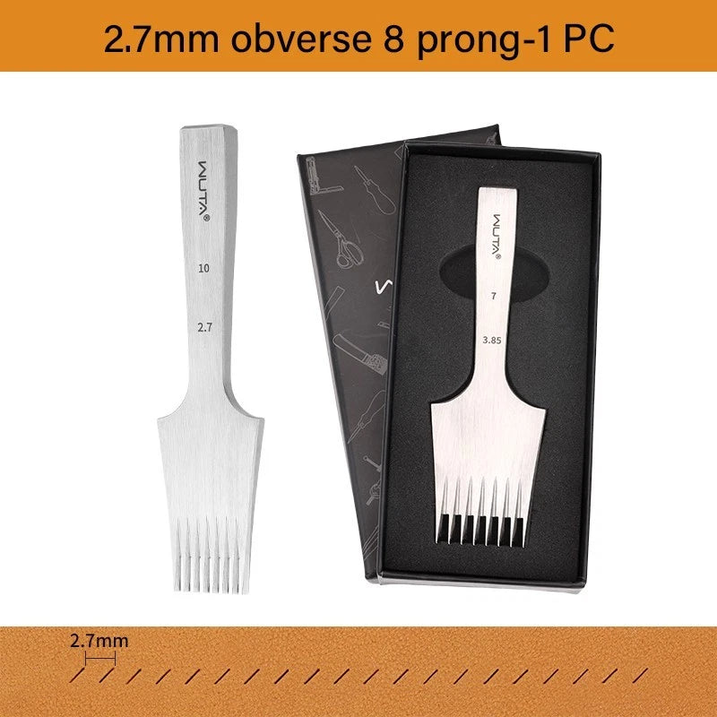 Tenedores para coser cuero estilo frances WUTA