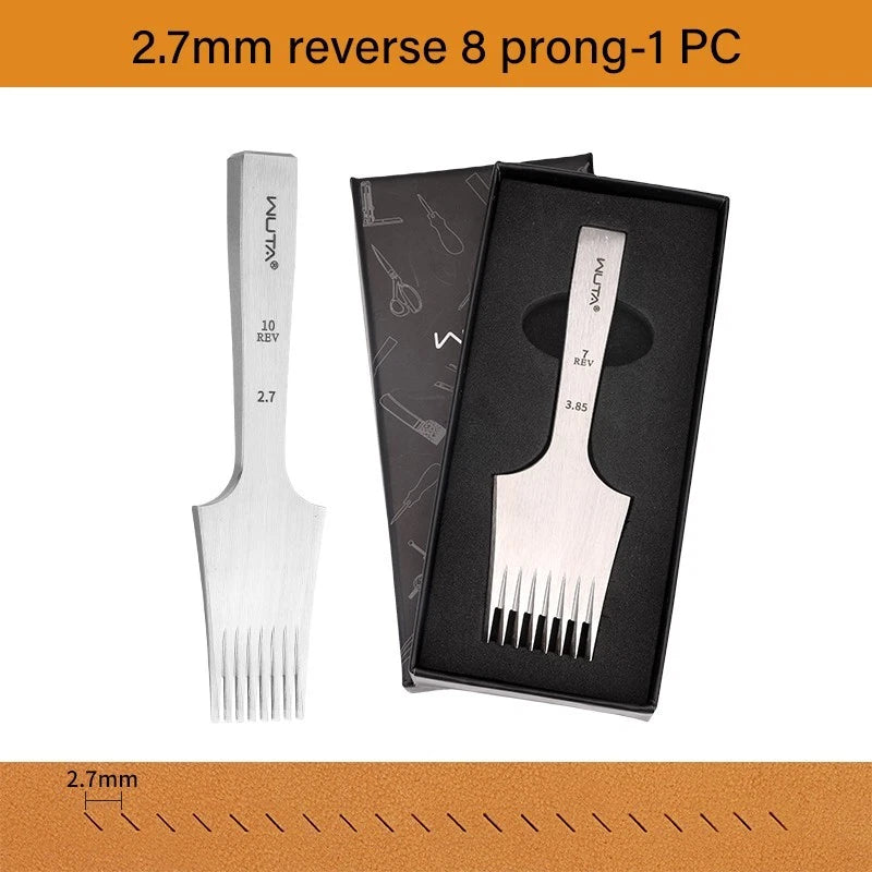 Tenedores para coser cuero estilo frances WUTA