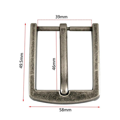 Hebillas para cinturon de pase 38 mm - La Tendeta del Cuero