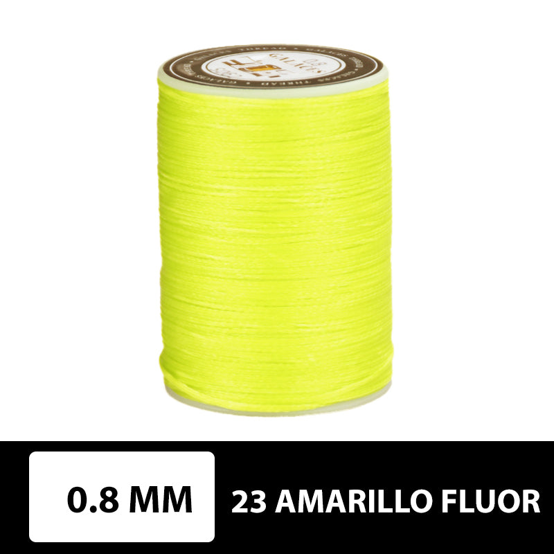 Hilo encerado plano 0.8 mm 90 metros