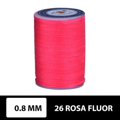 Hilo encerado plano 0.8 mm 90 metros - La Tendeta del Cuero