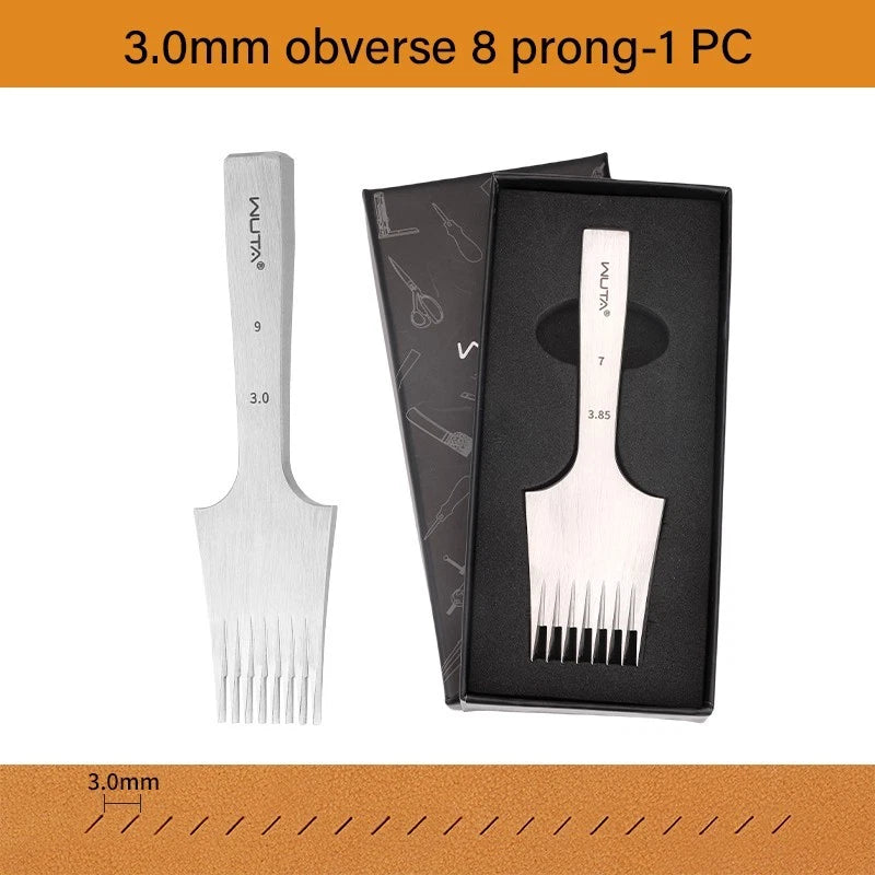 Tenedores para coser cuero estilo frances WUTA