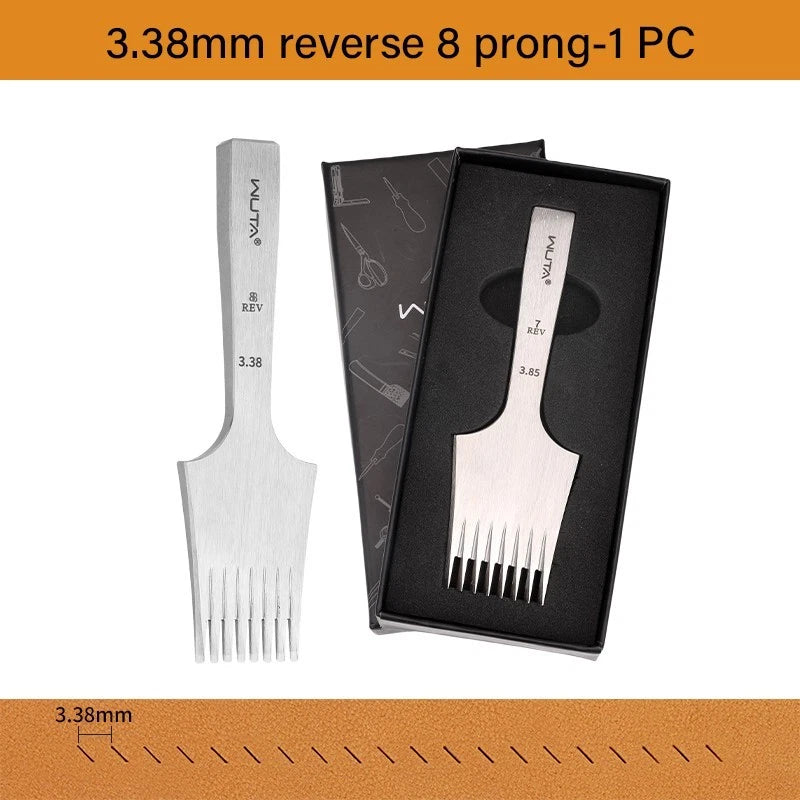 Tenedores para coser cuero estilo frances WUTA