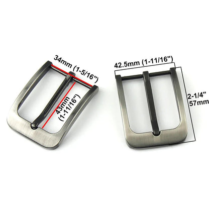 Hebillas para cinturon de pase 34 mm - La Tendeta del Cuero