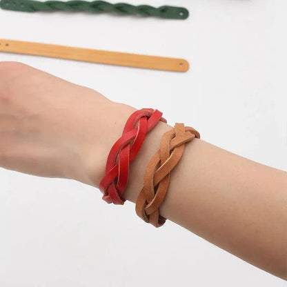 Troquel pulsera trenzada - La Tendeta del Cuero
