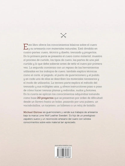 Manual Del Cuero: 20 proyectos artesanales paso a paso - La Tendeta del Cuero