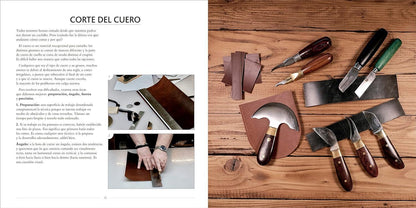 Guia completa del cuero: 12 proyectos artesanales paso a paso - La Tendeta del Cuero