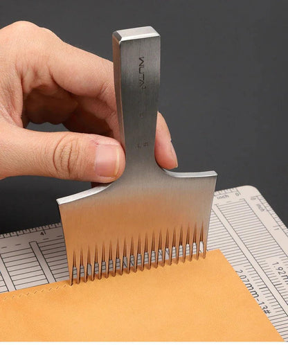 Tenedor 20 dientes para coser cuero estilo frances WUTA - La Tendeta del Cuero