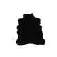 black suede leather