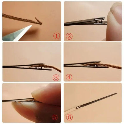 Aguja coser tireta - La Tendeta del Cuero