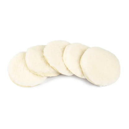 Almohadillas de lana redondas Ivan Leathercraft 5 uds. - La Tendeta del Cuero