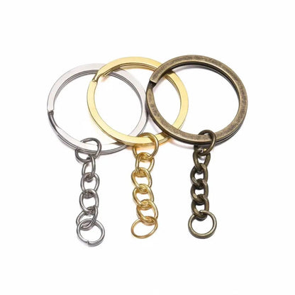Anillas con cadenas para llaveros 1 ud. - La Tendeta del Cuero