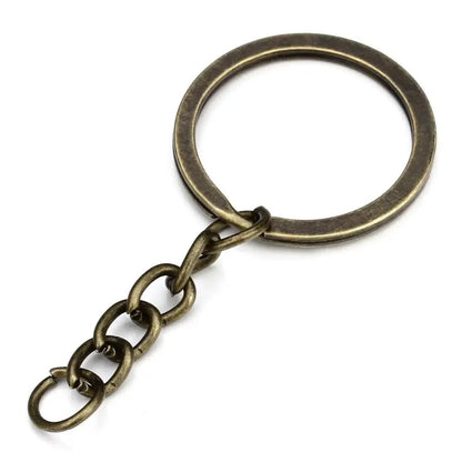 Anillas con cadenas para llaveros 1 ud. - La Tendeta del Cuero
