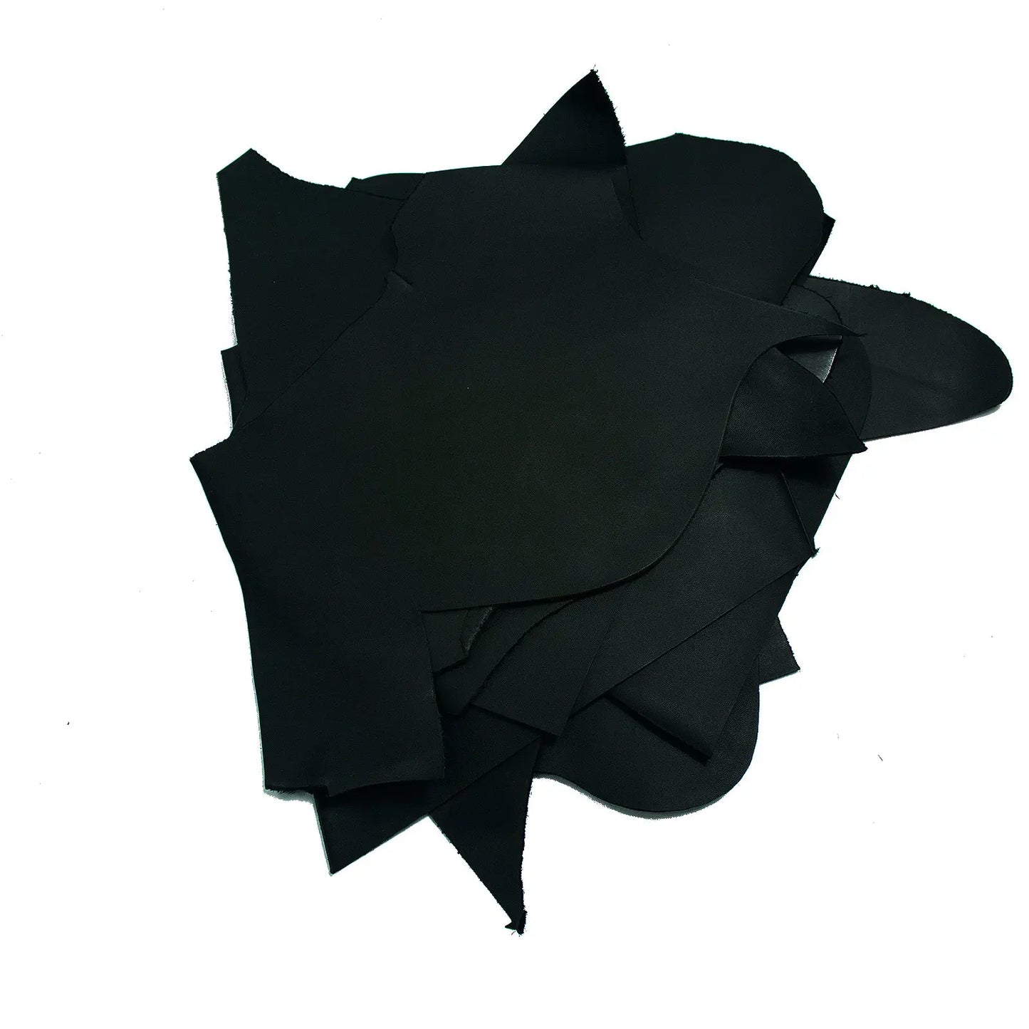 Bolsa de retal vacuno negro 500 g. La Tendeta del Cuero