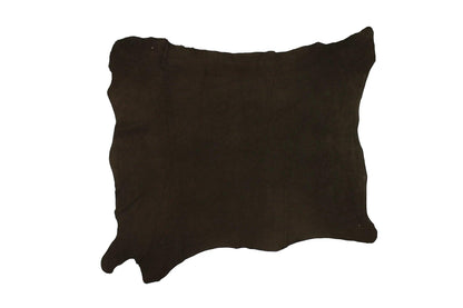 Piel de cerdo serraje chocolate - La Tendeta del Cuero