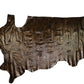 Piel de charol arrugado bronce envejecido