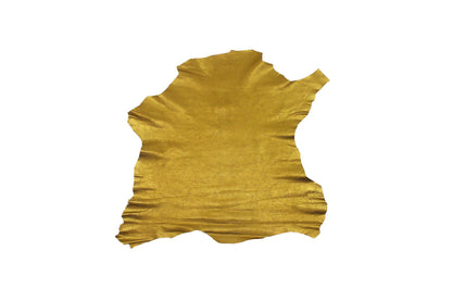 Fantasy leather grid gold