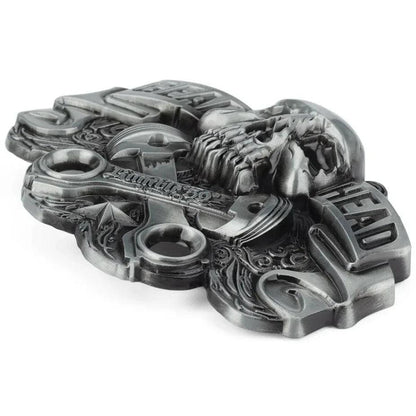 Hebilla para cinturon Gear head - La Tendeta del Cuero