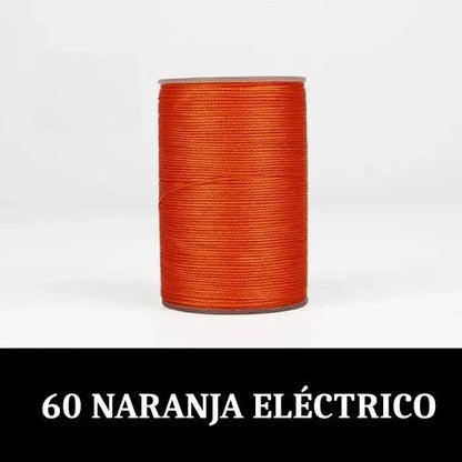 Hilo encerado redondo 0.45 mm 80 metros - La Tendeta del Cuero