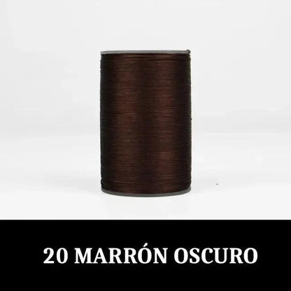 Hilo encerado redondo 0.55 mm 60 metros - La Tendeta del Cuero