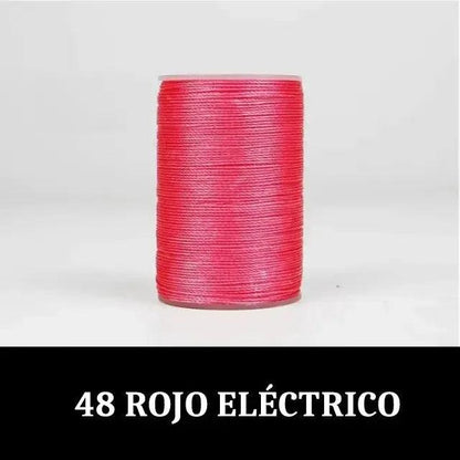 Hilo encerado redondo 0.55 mm 60 metros - La Tendeta del Cuero