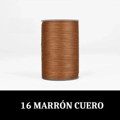 Hilo encerado redondo 0.55 mm 60 metros - La Tendeta del Cuero