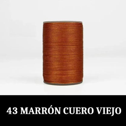 Hilo encerado redondo 0.55 mm 60 metros - La Tendeta del Cuero