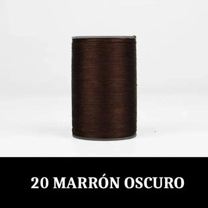 Hilo encerado redondo 0.65 mm 40 metros - La Tendeta del Cuero