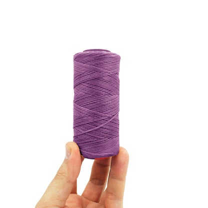 Flat waxed thread 1.0 mm per meter