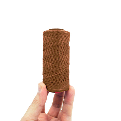 Flat waxed thread 1.0 mm per meter