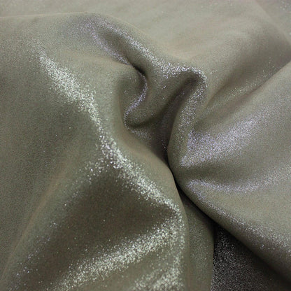 Faux glitter pearl leather scrap