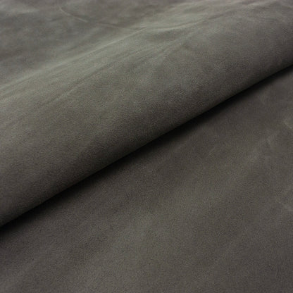 Trozo de piel serraje gris topo