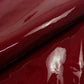 Trozo de piel charol rojo oscuro