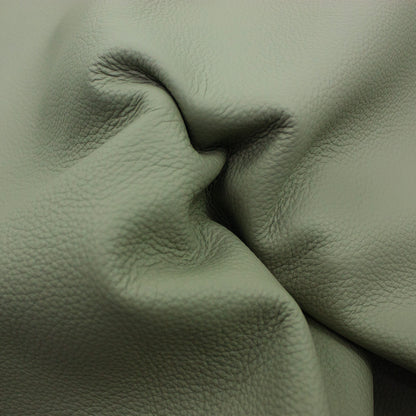 Trozo de piel vacuno bombeado gris stone