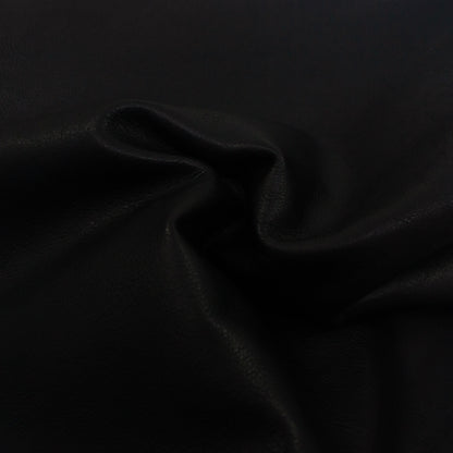 Trozo de piel vacuno rustico negro