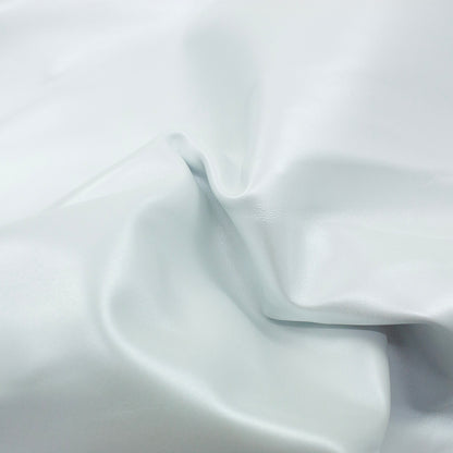 Trozo de piel forro cabra blanco perla