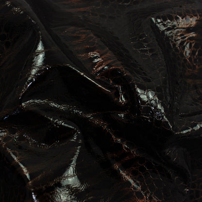 Trozo de piel fantasia coco tonos marrones