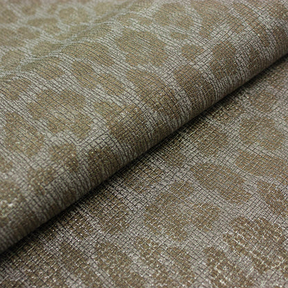 Trozo de piel fantasia rejilla leopardo gris