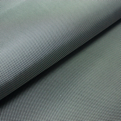 Trozo de tejido rejilla gris negro