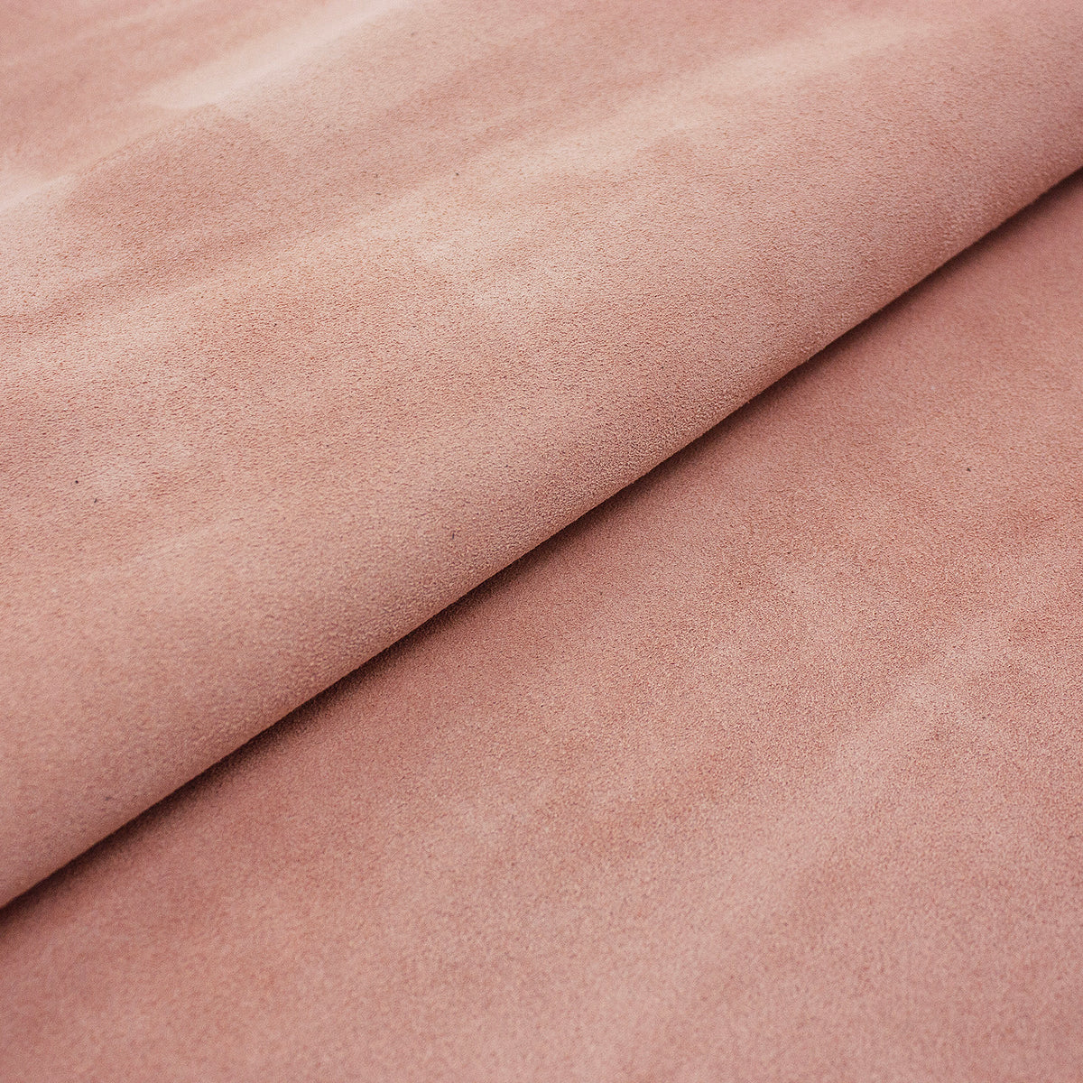 Trozo de piel serraje rosa carne