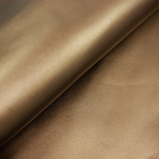 Trozo de piel cabra bronce