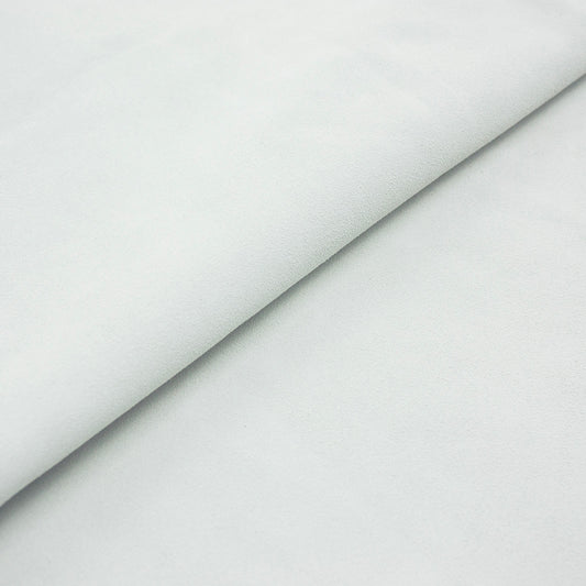 Trozo de piel serraje blanco roto